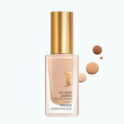 珀莱雅印彩巴哈透薄持妆粉底液-柔雾型/柔润型